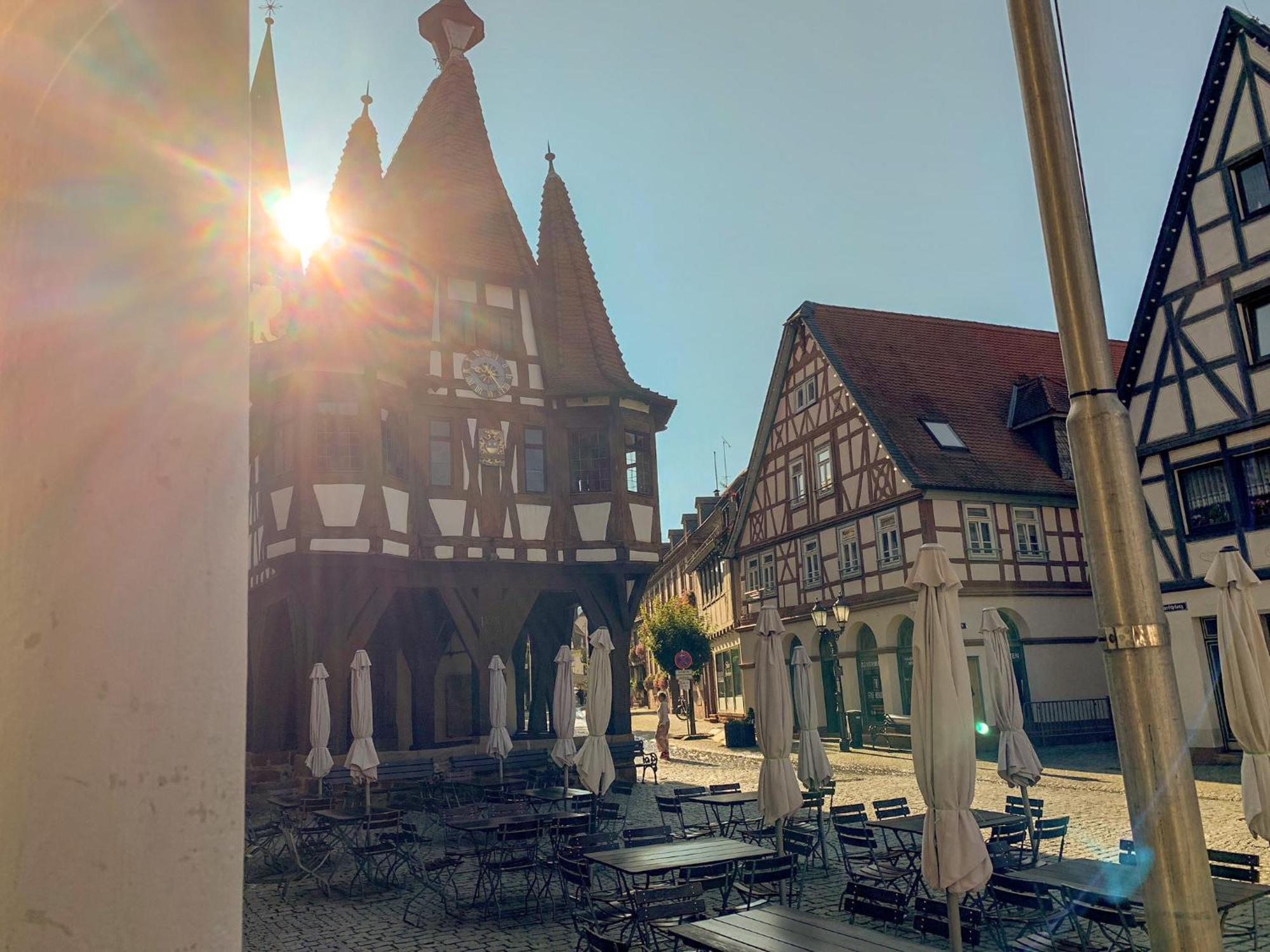 Wohnen Am Historischen Rathaus Apartment Michelstadt Exterior photo